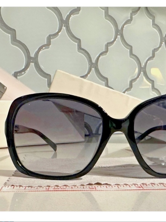 Black Jimmy Choo GABY/S Sunglasses Black Magnetic Hardshell Case